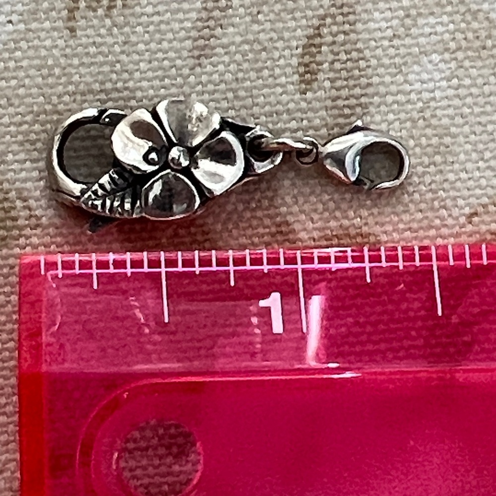 Trollbeads Big Flower Clasp Sterling Silver - Picture 3 of 7